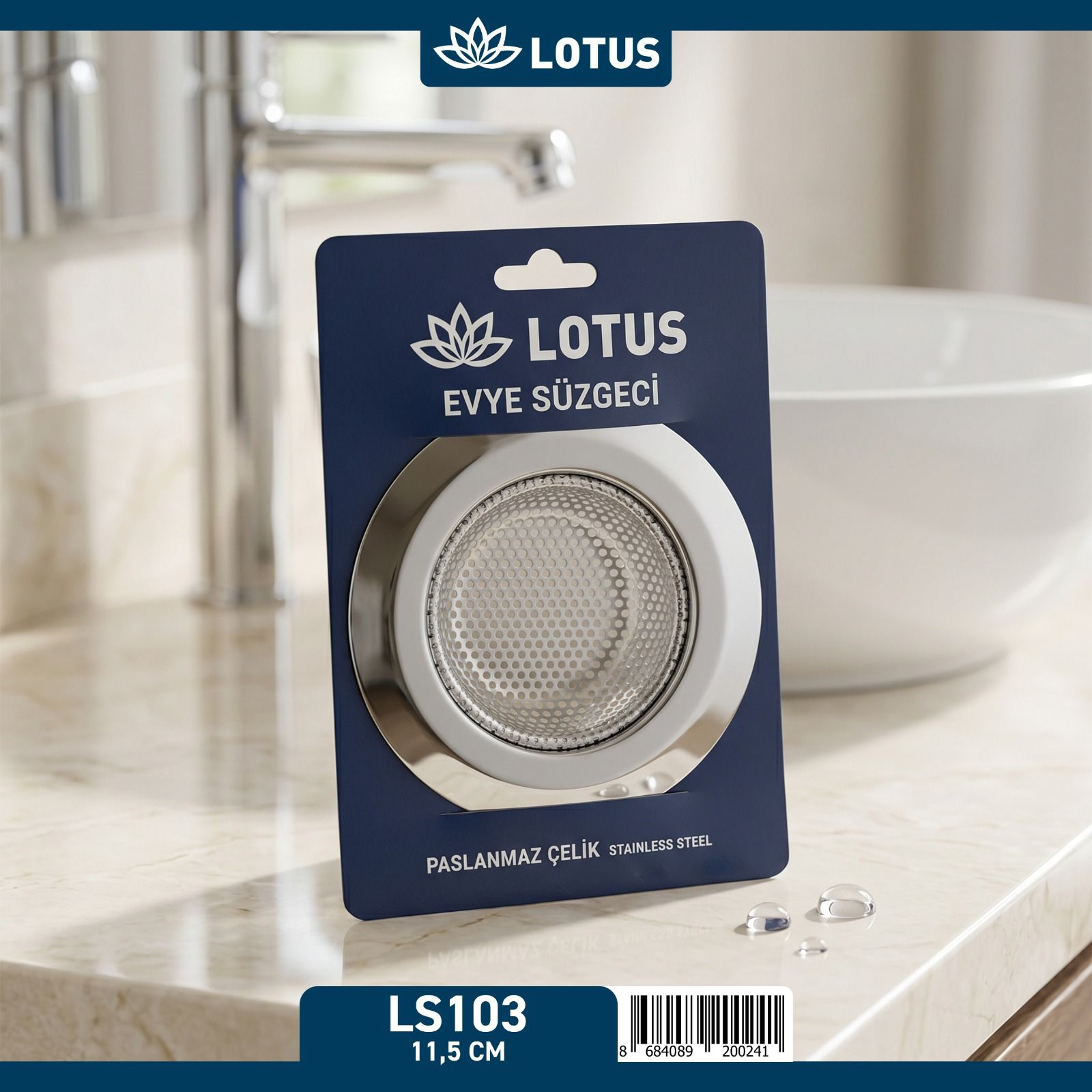 İVORY 11,5 CM LAVABO SÜZGECİ LS103